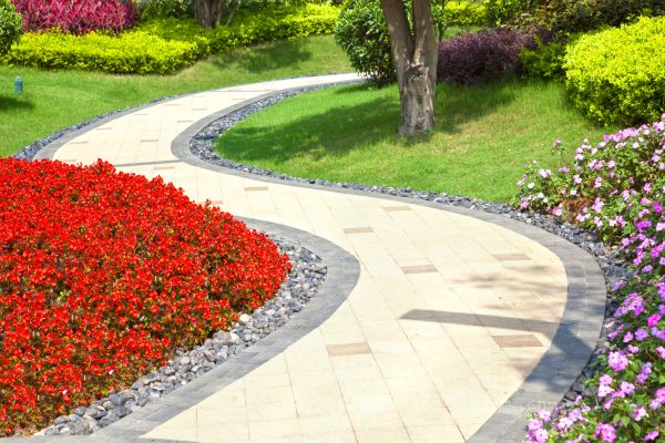 Garden Walkway Installation in Lenexa
