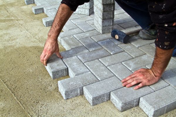 Concrete Paver Installation in Lenexa