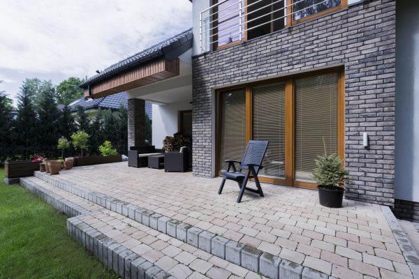 Backyard Paver Installation in Lenexa