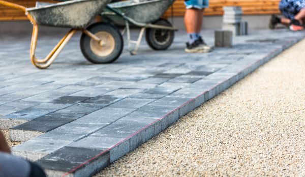 Paver Driveway Repair in Lenexa