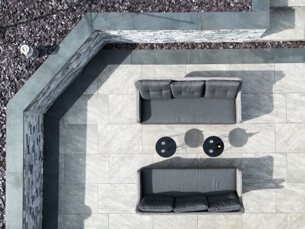 Porcelain Patio Installation in Lenexa