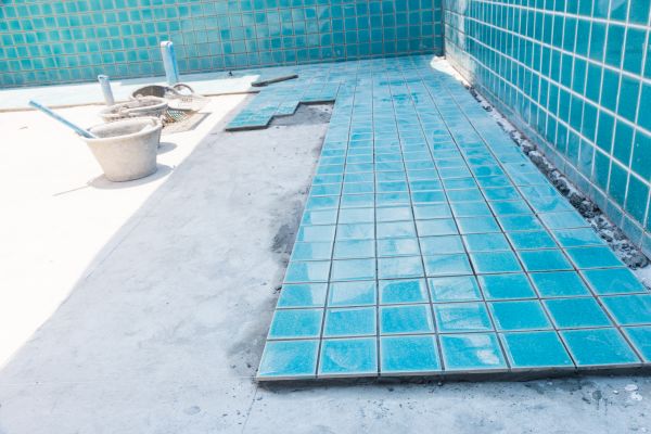 Pool Flooring Installation in Lenexa