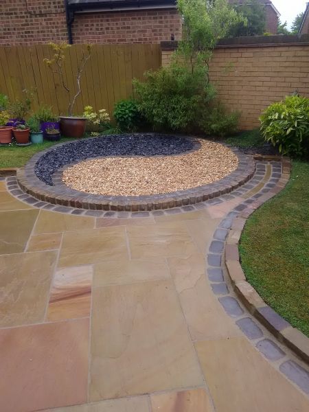 Sandstone Patio Installation in Lenexa