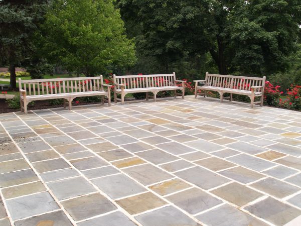 Slate Patio Installation in Lenexa