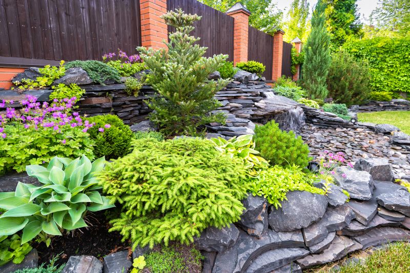 Stone Landscaping Installation